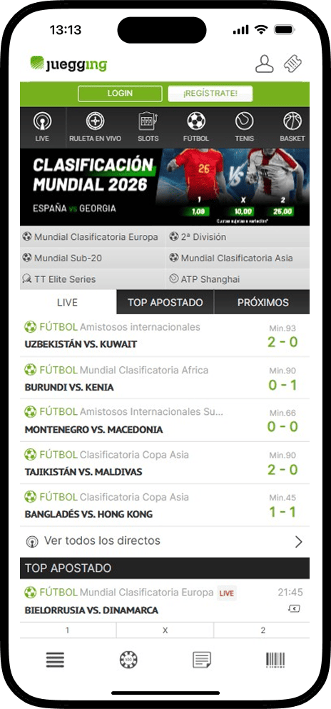 Juegging Scommesse